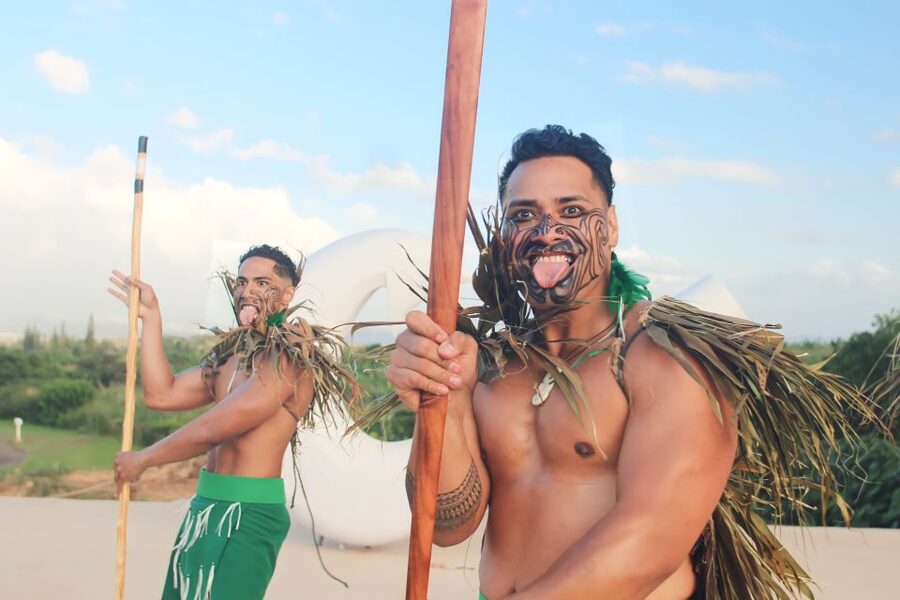Oahu: Mauka Warriors Luau Cultural Experience with Dinner - A buffet that works best when you know what to expect