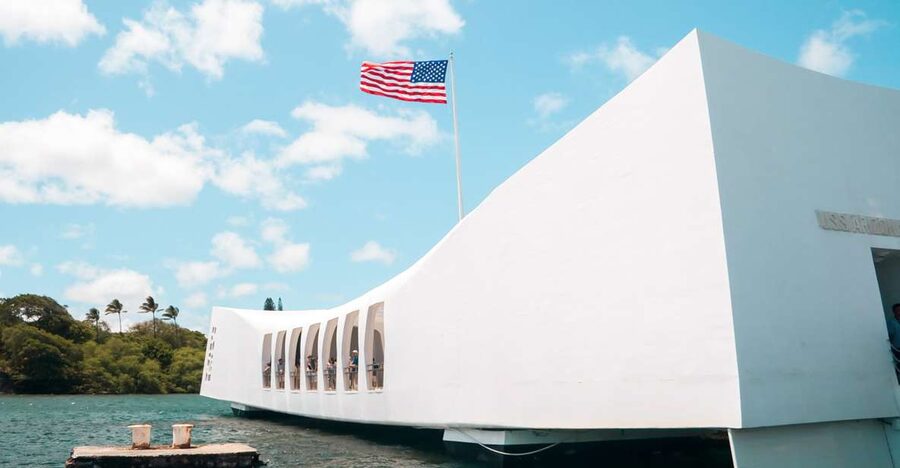Oahu: Pearl Harbor, USS Arizona, and City Tour - Pearl Harbor first, with the USS Arizona Memorial at the center