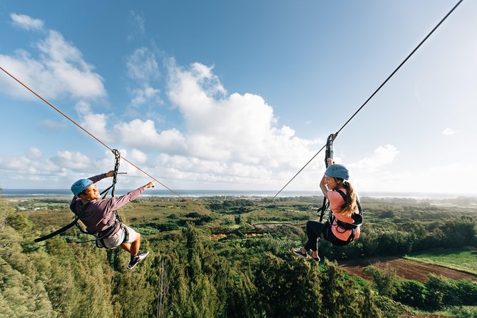 Oahu's North Shore: 8-Line Zipline Adventure - What to wear and how the rules affect you