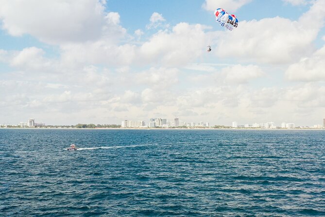 Ocean Parasailing Adventure In Fort Lauderdale, FL - A safety setup that helps first-timers