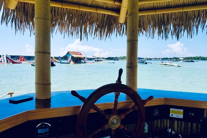 Original Cruisin' Tikis 3hr Crab Island Sandbar Adventure - Timing, weather, and the fine print