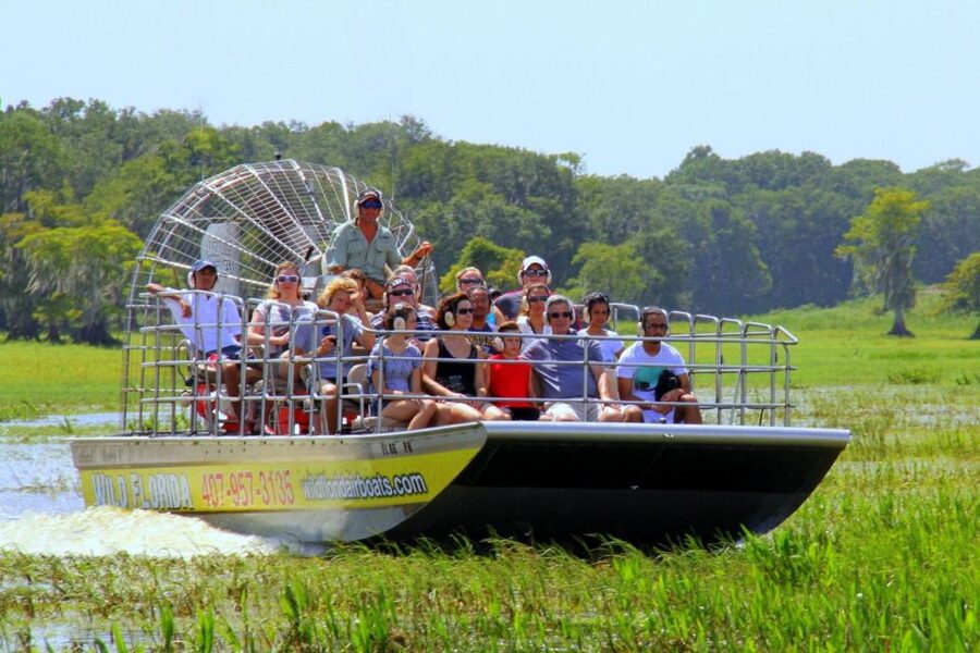 Orlando: Everglades Airboat Ride and Wildlife Park Ticket - From Orlando theme parks to open Florida wetlands