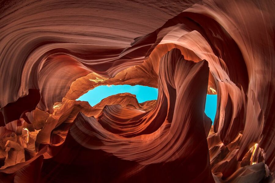 Page: Lower Antelope Canyon Entry and Navajo Guided Tour - Stairs, narrow passages, and the real physical demand