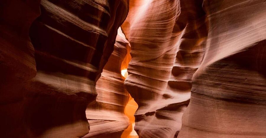 Page: Upper Antelope Canyon Entry Ticket and Guided Tour - Walking beneath the sandstone walls