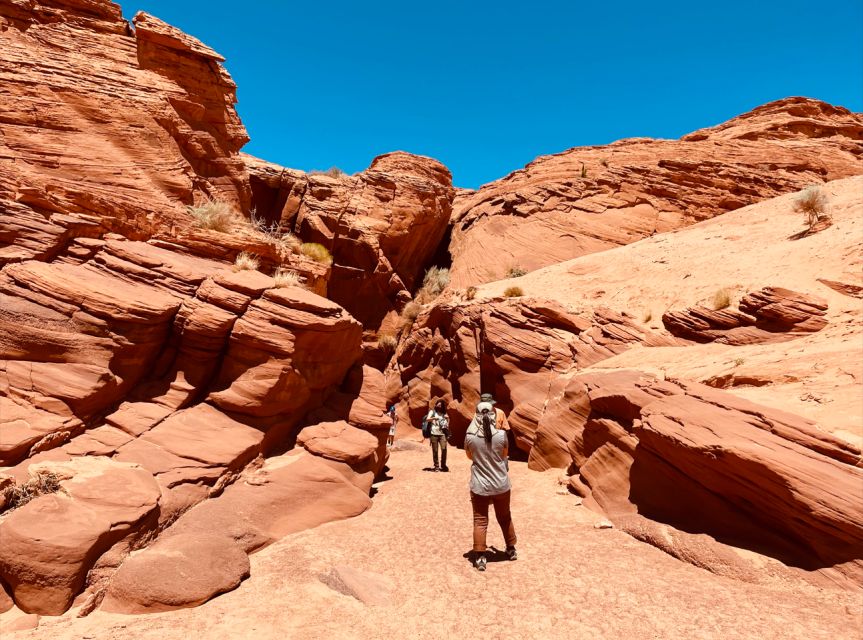 Page: Upper Antelope Canyon Sightseeing Tour w/ Entry Ticket - Walking beneath the sculpted sandstone walls
