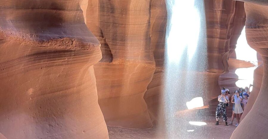 Page: Upper Antelope Canyon Sightseeing Tour w/ Entry Ticket - Check-in and the ride through the sandy wash