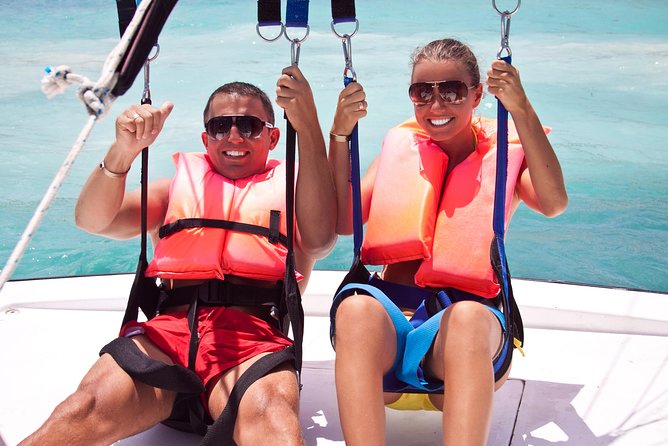 Parasailing Adventure in South Padre Island - The toe dip: a small choice that changes the ride