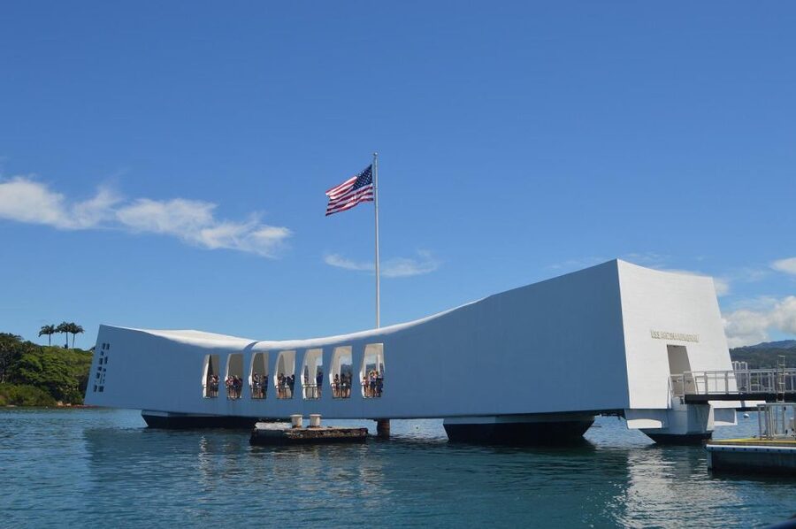 Pearl Harbor: USS Arizona Memorial & Battleship Missouri - The visitor center sets the historical stage