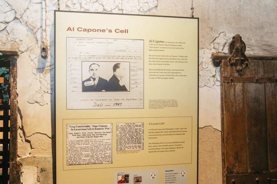 Philadelphia: Eastern State Penitentiary Admission - Art installations and the prison after closure