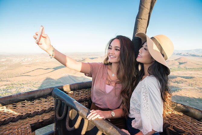 Phoenix Morning Hot Air Balloon Ride with Bubbly + Breakfast - What the 45 to 60 minute flight feels like