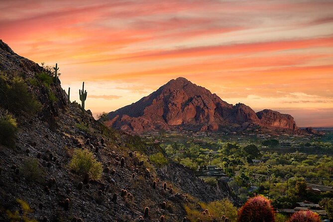 Phoenix Morning Hot Air Balloon Ride with Bubbly + Breakfast - Desert views, mountains, and the less polished side of Phoenix