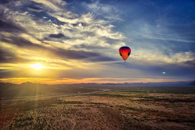 Phoenix Morning Hot Air Balloon Ride with Bubbly + Breakfast - What you are paying for at $260.51
