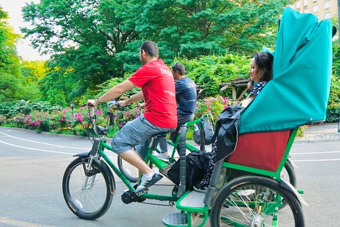 Private Central Park Pedicab Tour - The western park and movie locations