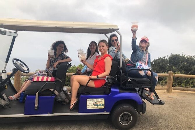 Private Guided Golf Cart Tour of Avalon - Riding from Avalon to Pebbly Beach