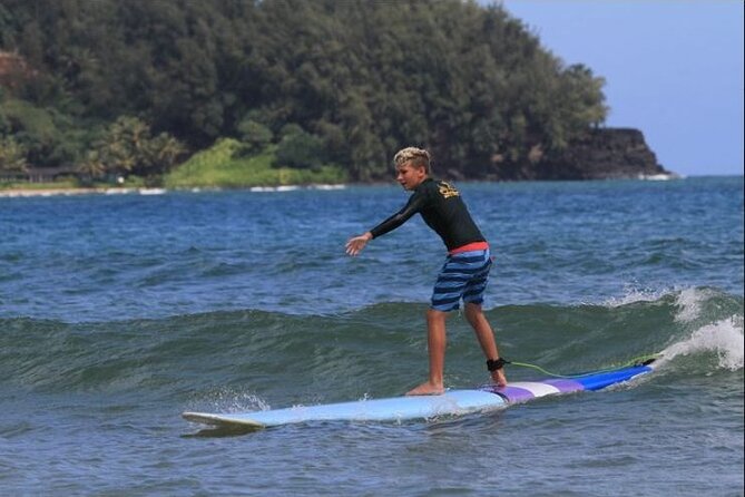 Private Hanalei Sandy Bottom Surf Lesson on Kauai - Boards, rash vests, and what you need to bring