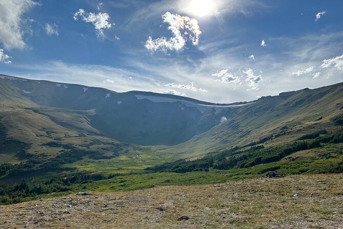 Retractable Glass Top Tour in Rocky Mountain National Park - Trail Ridge Road above 12,000 feet