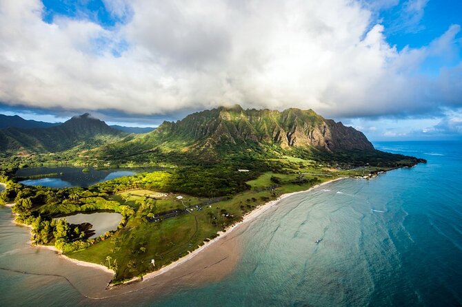 Royal Crown of Oahu - 60 Min Helicopter Tour - Doors Off or On - North Shore surf and the return inland