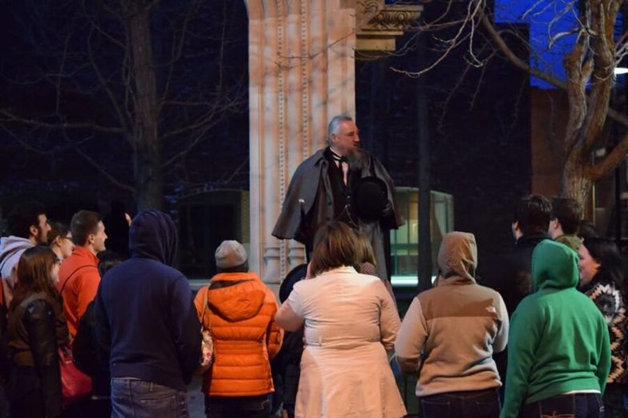 Salem Night Tour: Haunt and History Guided Night Tour - Witch Trials Memorial: beginning with the real tragedy