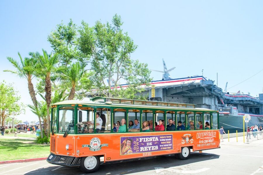 San Diego: Hop-on Hop-off Narrated Trolley Tour - Downtown brings in the Gaslamp Quarter and Petco Park