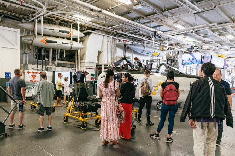 San Diego: USS Midway Museum Entry Ticket - Films, simulators, and the Battle of Midway theater