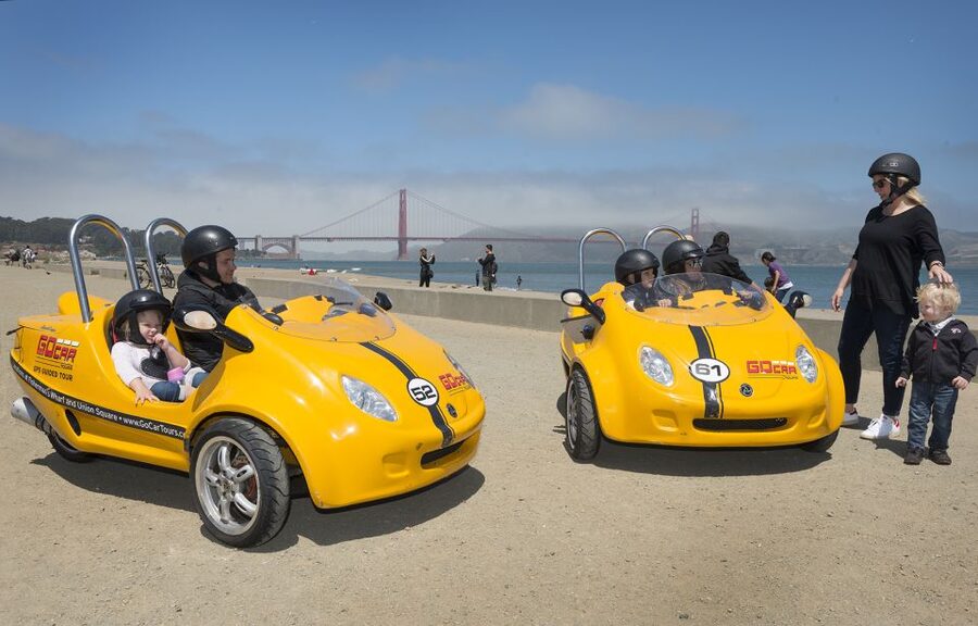 San Francisco: 3-Hour Early Bird GoCar Tour - Driving through the Presidio