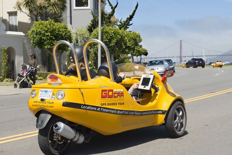 San Francisco: 3-Hour Early Bird GoCar Tour - Lombard Street and the return to the wharf