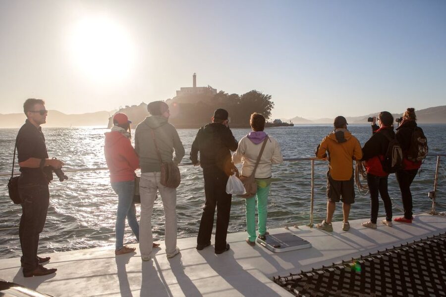 San Francisco Bay Sunset Cruise by Luxury Catamaran - A 90-minute route with San Francisco in every direction