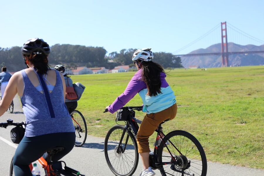 San Francisco: Electric Bike Rental w/ Map & Optional Ferry - Starting at Beach Street near Ghirardelli Square