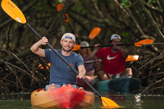 Sarasota Mangrove Tunnel Guided Kayak Adventure - The opening lesson helps first-time kayakers
