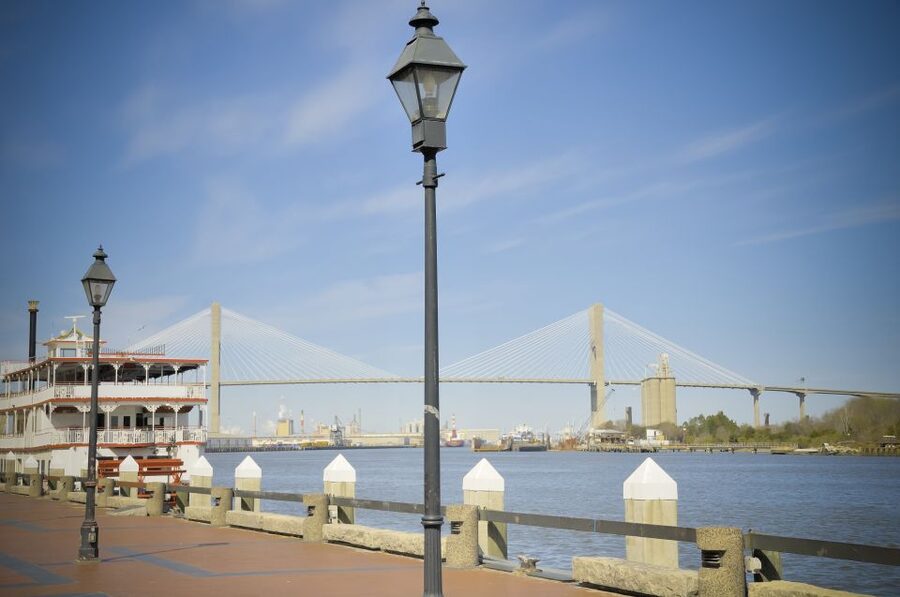 Savannah: Riverboat Narrated Harbor Sightseeing Cruise - From the historic riverfront to the working port