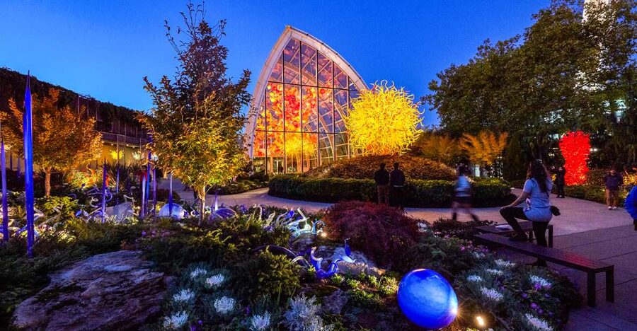 Seattle: Chihuly Garden and Glass Entry Ticket - The eight galleries: glass as color, motion, and scale