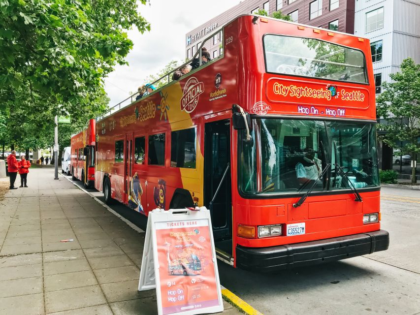 Seattle: City Sightseeing Hop-On Hop-Off Bus Tour - Sky View Observatory and downtown architecture