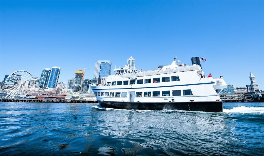 Seattle: Harbor Cruise with Local Guide - The waterfront, Myrtle Edwards Park, and the Space Needle