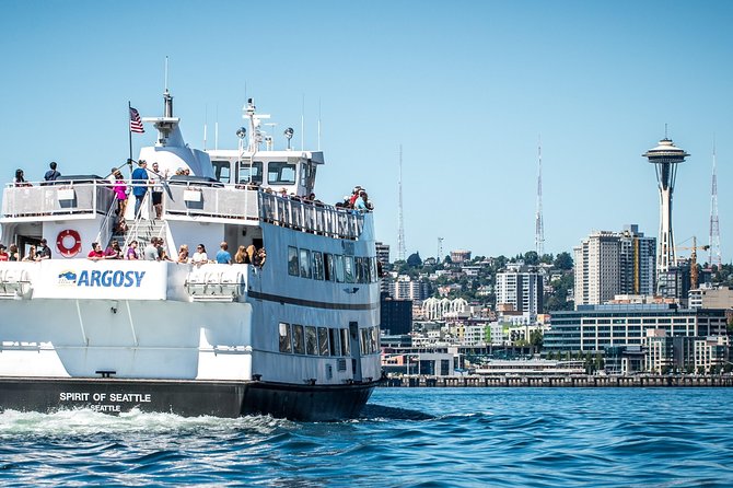 Seattle's Original Guided Harbor Cruise - The skyline comes into view from Elliott Bay