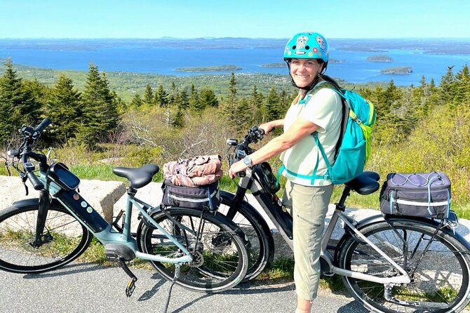 Self-Guided Ebike Tours of Acadia National Park Carriage Roads - Following the Carriage Roads Toward Jordan Pond