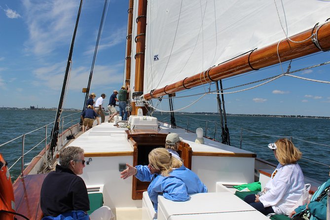 Sightseeing Day Sail around Boston Harbor - Food, drinks, and comfort on board