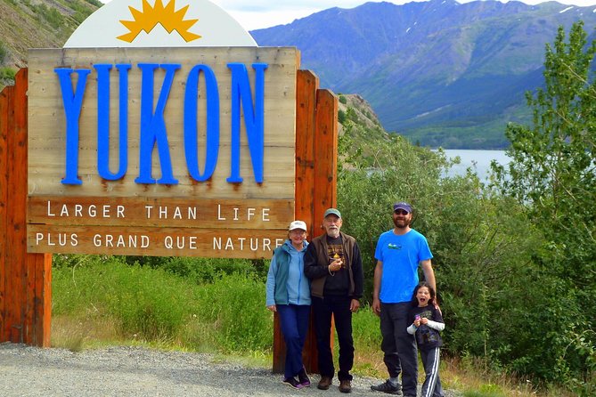 Skagway Shore Excursion: Half-Day Tour to the Yukon Border and Suspension Bridge - Captain William Moore Bridge and roadside waterfalls
