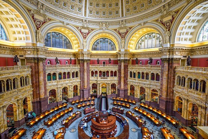 Small-Group Guided Tour inside US Capitol & Library of Congress - The Library of Congress and Jefferson’s books