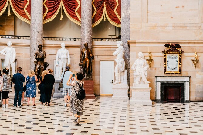Small-Group Guided Tour inside US Capitol & Library of Congress - Guides, group size, and the pace