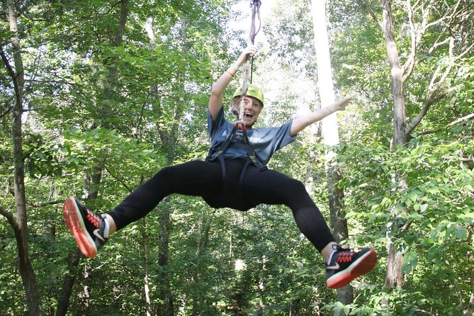 Small-Group Zipline Tour in Hot Springs - The rides build toward the 850-foot line