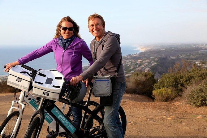 SoCal Riviera Electric Bike Tour of La Jolla and Mount Soledad - The climb to Mount Soledad National Veterans Memorial