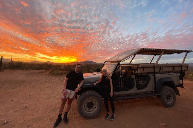 Sonoran Desert Jeep Tour at Sunset - What $155 gets you