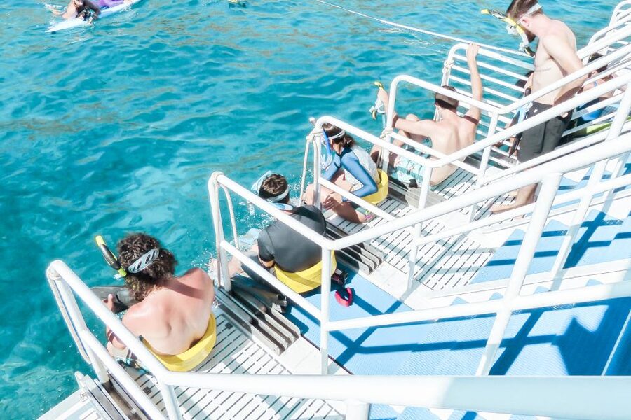 South Maui: Molokini Snorkeling Adventure - The ride from Maalaea Harbor to the crater