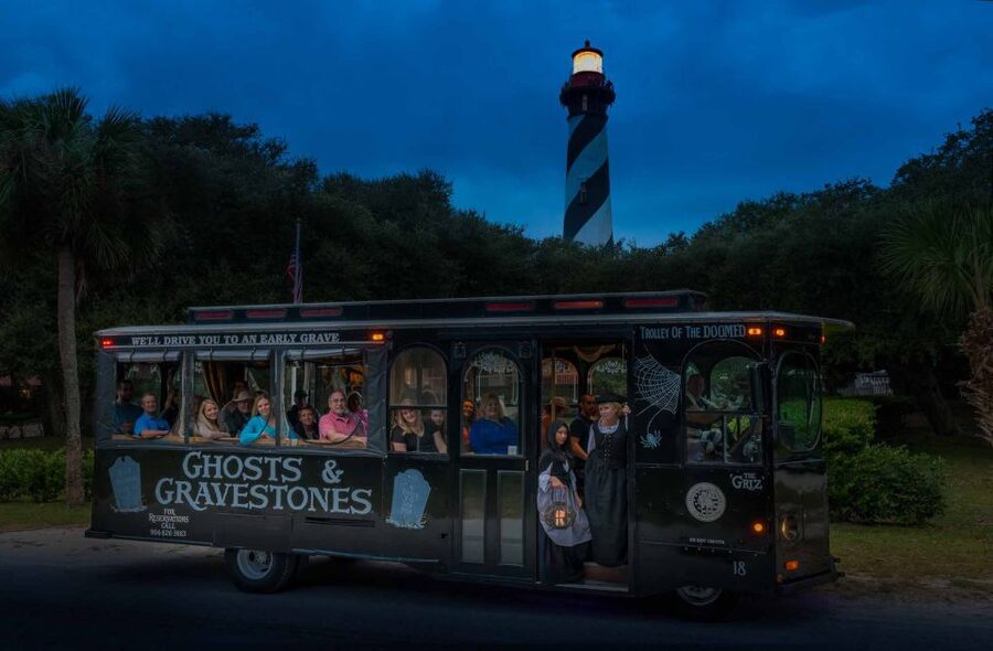 St. Augustine: Ghosts and Gravestones Old Town Trolley Tour - Starting at the San Marco Welcome Center