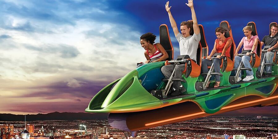STRAT Tower Thrill Rides Admission - Why the STRAT rides feel different