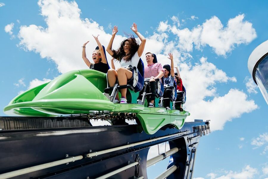 STRAT Tower Thrill Rides Admission - The observation deck is not just a waiting area