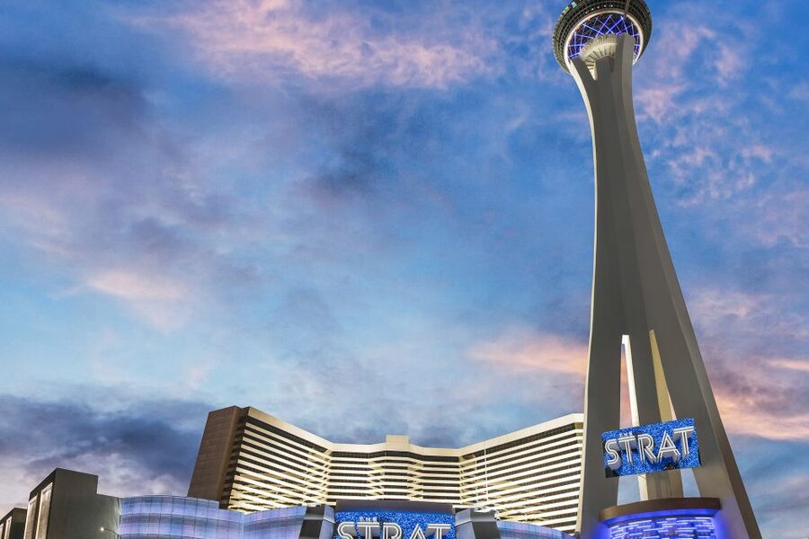 STRAT Tower Thrill Rides Admission - Reaching the SkyPod and getting organized