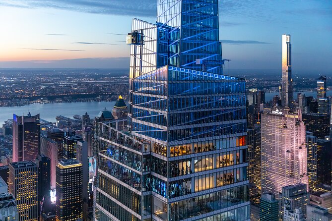 SUMMIT One Vanderbilt Experience Ticket - Floor three: skyline views, city lights, and a drink