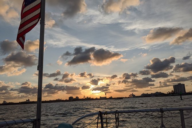Sunset Catamaran Cruise in Ft. Lauderdale - Millionaires Row from the water