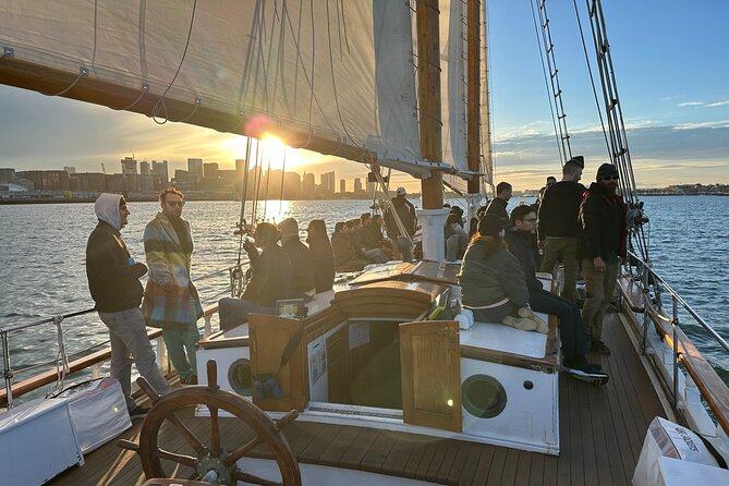 Sunset Sailing Cruise on a Tall Ship in Boston Harbor - Drinks, Snacks, and the Social Side